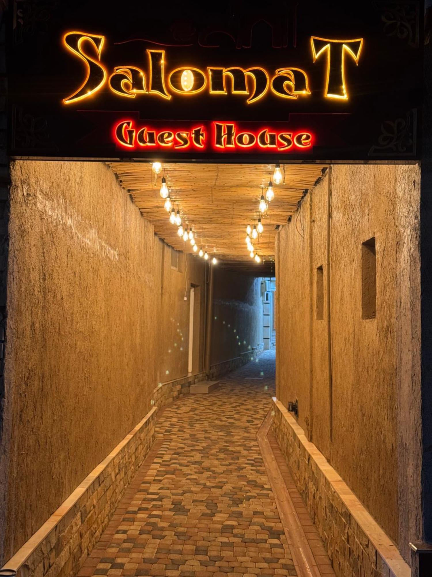 Salomat Guest House Samarkand Eksteriør bilde
